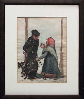 Грабовский Иван Михайлович. Выгул собак